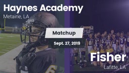Matchup: Haynes Academy vs. Fisher  2019
