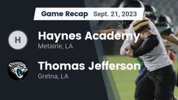 Recap: Haynes Academy  vs. Thomas Jefferson  2023