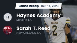 Recap: Haynes Academy  vs. Sarah T. Reed  2023