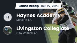 Recap: Haynes Academy  vs. Livingston Collegiate 2023
