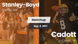 Matchup: Stanley-Boyd  vs. Cadott  2017