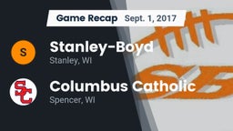 Recap: Stanley-Boyd  vs. Columbus Catholic  2017