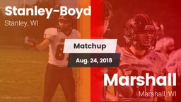 Matchup: Stanley-Boyd  vs. Marshall  2018