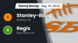 Recap: Stanley-Boyd  vs. Regis  2018