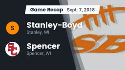 Recap: Stanley-Boyd  vs. Spencer  2018