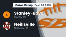 Recap: Stanley-Boyd  vs. Neillsville  2018