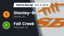 Recap: Stanley-Boyd  vs. Fall Creek  2018