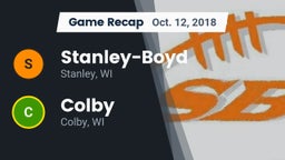 Recap: Stanley-Boyd  vs. Colby  2018