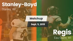 Matchup: Stanley-Boyd  vs. Regis  2019