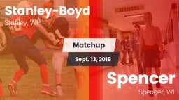 Matchup: Stanley-Boyd  vs. Spencer  2019