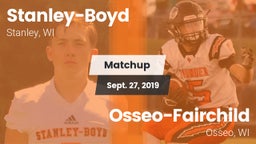 Matchup: Stanley-Boyd  vs. Osseo-Fairchild  2019