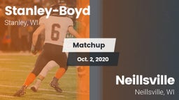 Matchup: Stanley-Boyd  vs. Neillsville  2020