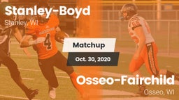 Matchup: Stanley-Boyd  vs. Osseo-Fairchild  2020