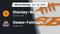 Recap: Stanley-Boyd  vs. Osseo-Fairchild  2020