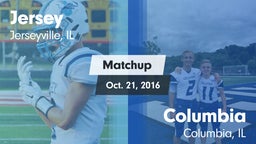 Matchup: Jersey  vs. Columbia  2016