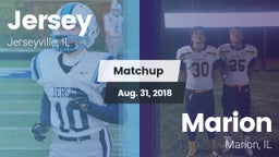 Matchup: Jersey  vs. Marion  2018