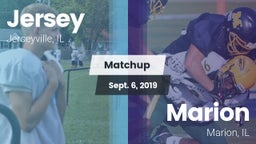 Matchup: Jersey  vs. Marion  2019