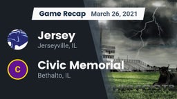 Recap: Jersey  vs. Civic Memorial  2021
