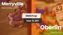 Matchup: Merryville vs. Oberlin  2017