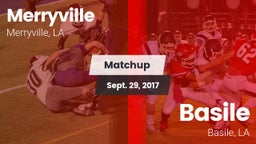 Matchup: Merryville vs. Basile  2017