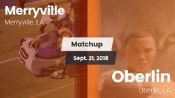 Matchup: Merryville vs. Oberlin  2018
