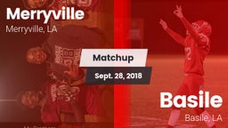 Matchup: Merryville vs. Basile  2018