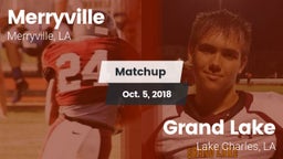 Matchup: Merryville vs. Grand Lake  2018