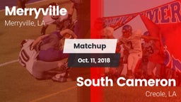 Matchup: Merryville vs. South Cameron  2018
