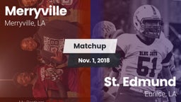 Matchup: Merryville vs. St. Edmund  2018