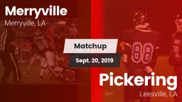 Matchup: Merryville vs. Pickering  2019