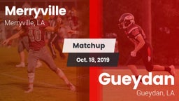 Matchup: Merryville vs. Gueydan  2019