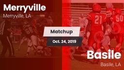 Matchup: Merryville vs. Basile  2019