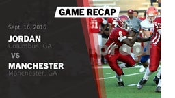 Recap: Jordan  vs. Manchester  2016