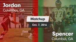 Matchup: Jordan vs. Spencer  2016