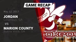 Recap: Jordan  vs. Marion County  2017