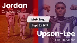 Matchup: Jordan vs. Upson-Lee  2017