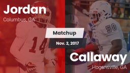 Matchup: Jordan vs. Callaway  2017
