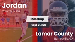 Matchup: Jordan vs. Lamar County  2018