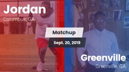 Matchup: Jordan vs. Greenville  2019
