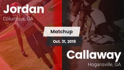 Matchup: Jordan vs. Callaway  2019