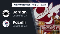 Recap: Jordan  vs. Pacelli  2020