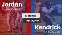 Matchup: Jordan vs. Kendrick  2020