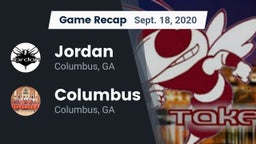 Recap: Jordan  vs. Columbus  2020