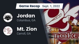 Recap: Jordan  vs. Mt. Zion  2022