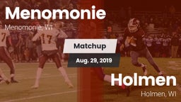 Matchup: Menomonie vs. Holmen  2019