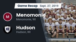 Recap: Menomonie  vs. Hudson  2019