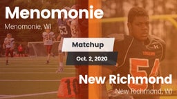 Matchup: Menomonie vs. New Richmond  2020