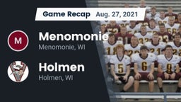 Recap: Menomonie  vs. Holmen  2021