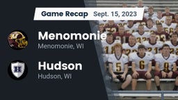 Recap: Menomonie  vs. Hudson  2023