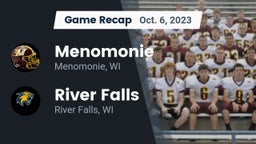 Recap: Menomonie  vs. River Falls  2023